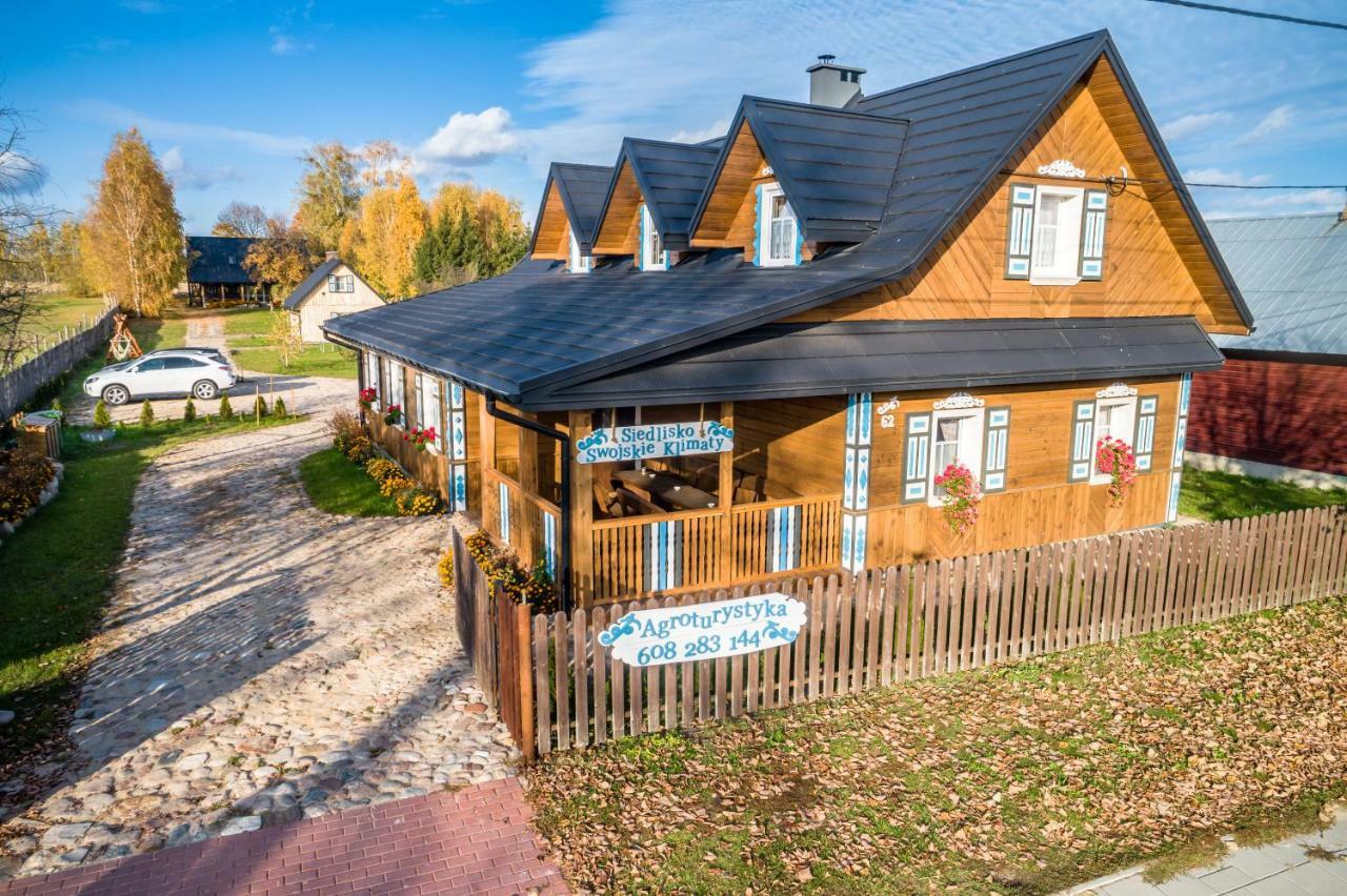 Siedlisko Swojskie Klimaty Trzescianka ภายนอก รูปภาพ