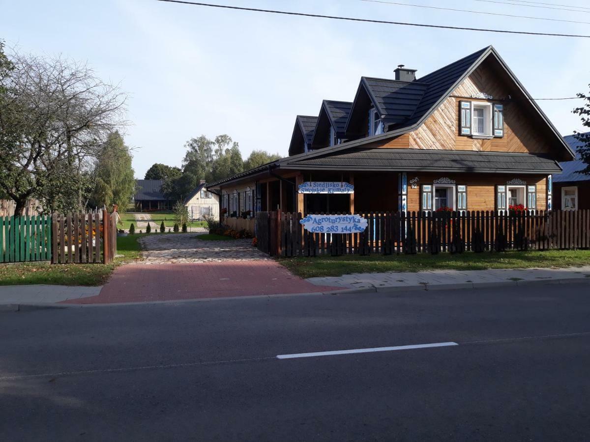 Siedlisko Swojskie Klimaty Trzescianka ภายนอก รูปภาพ