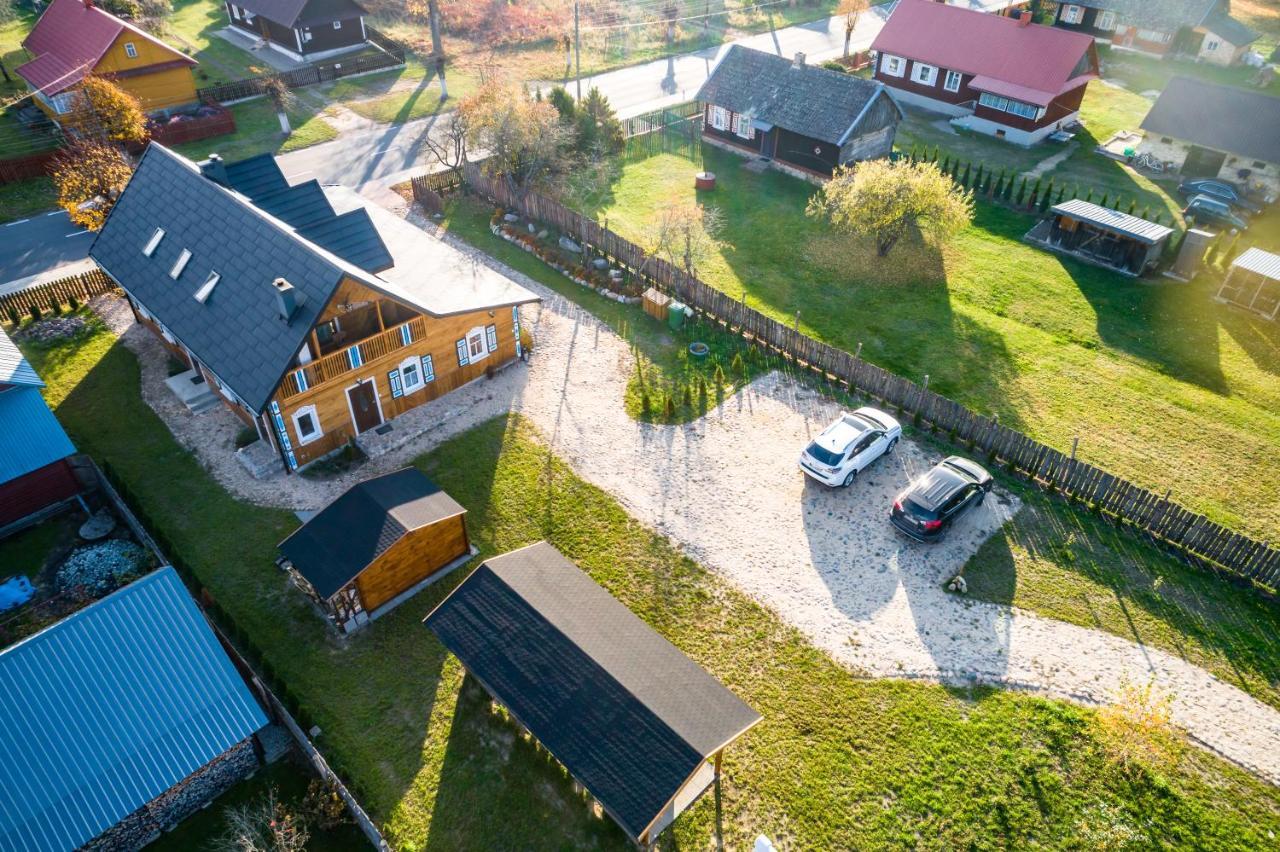 Siedlisko Swojskie Klimaty Trzescianka ภายนอก รูปภาพ